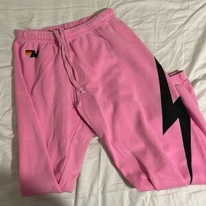 Aviator Nation Sweatpants - Neon Pink